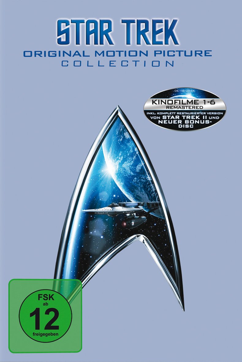 Star Trek I - VI - Remastered (DVD) Films