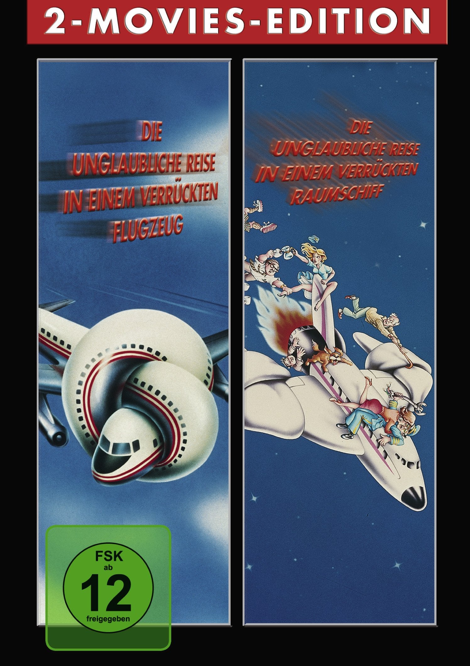 Die unglaubliche Reise in einem verrückten Flugzeug/Raumschiff Films