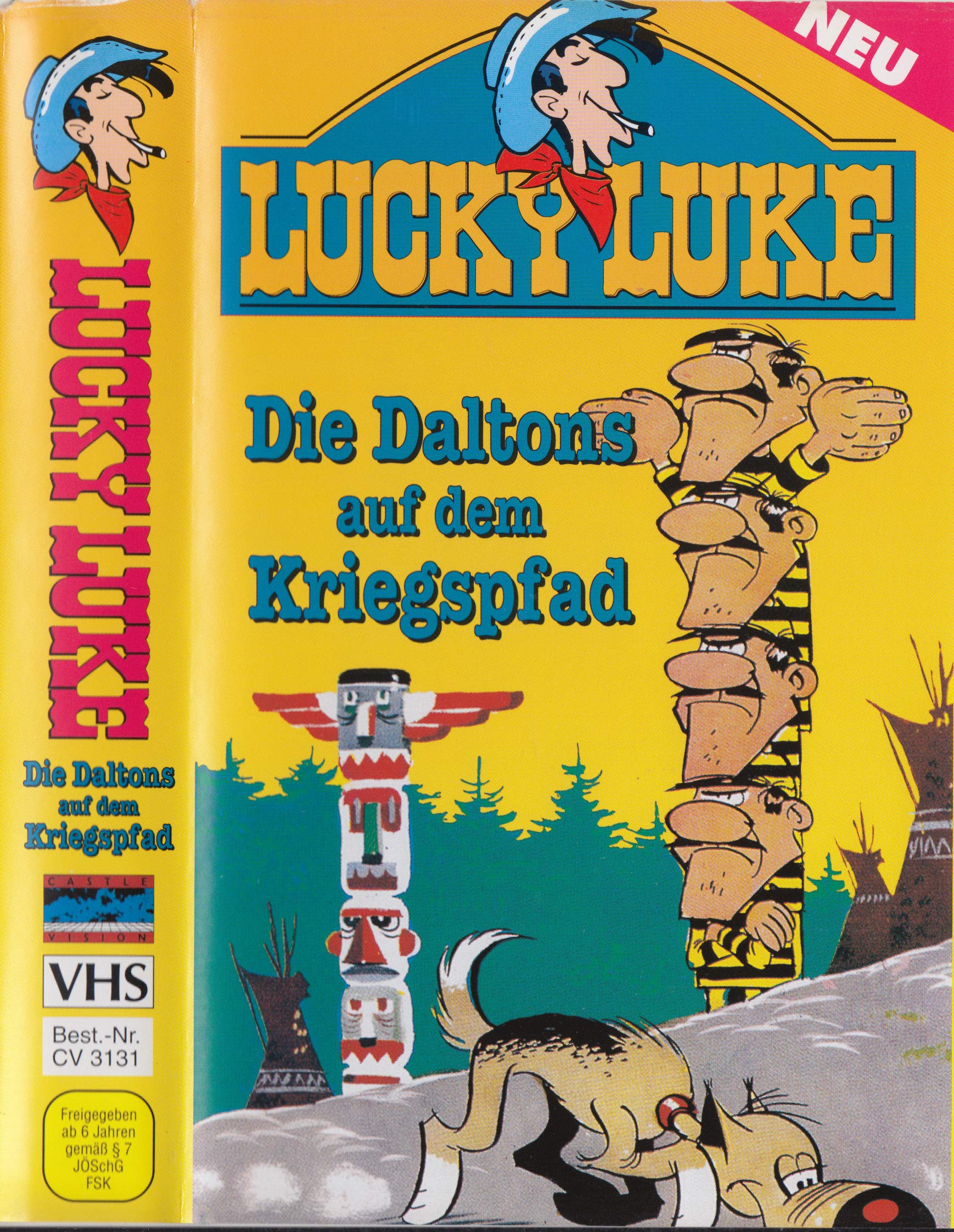 Lucky Luke - Die Daltons auf dem Kriegspfad dvd
