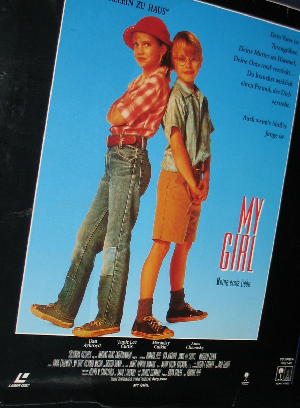 My Girl – Meine erste Liebe PAL Laserdisc LD Films