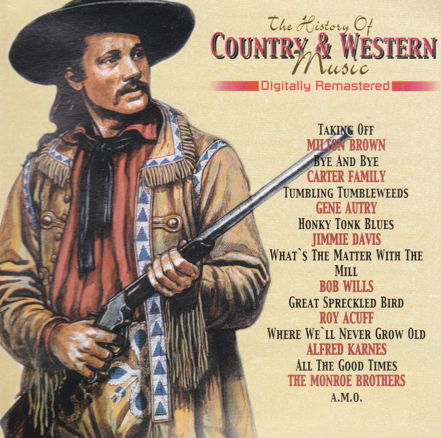 Milton Brown, Carter Family, Gene Autry, B.F.Shelton, Ernest Phipps... Music