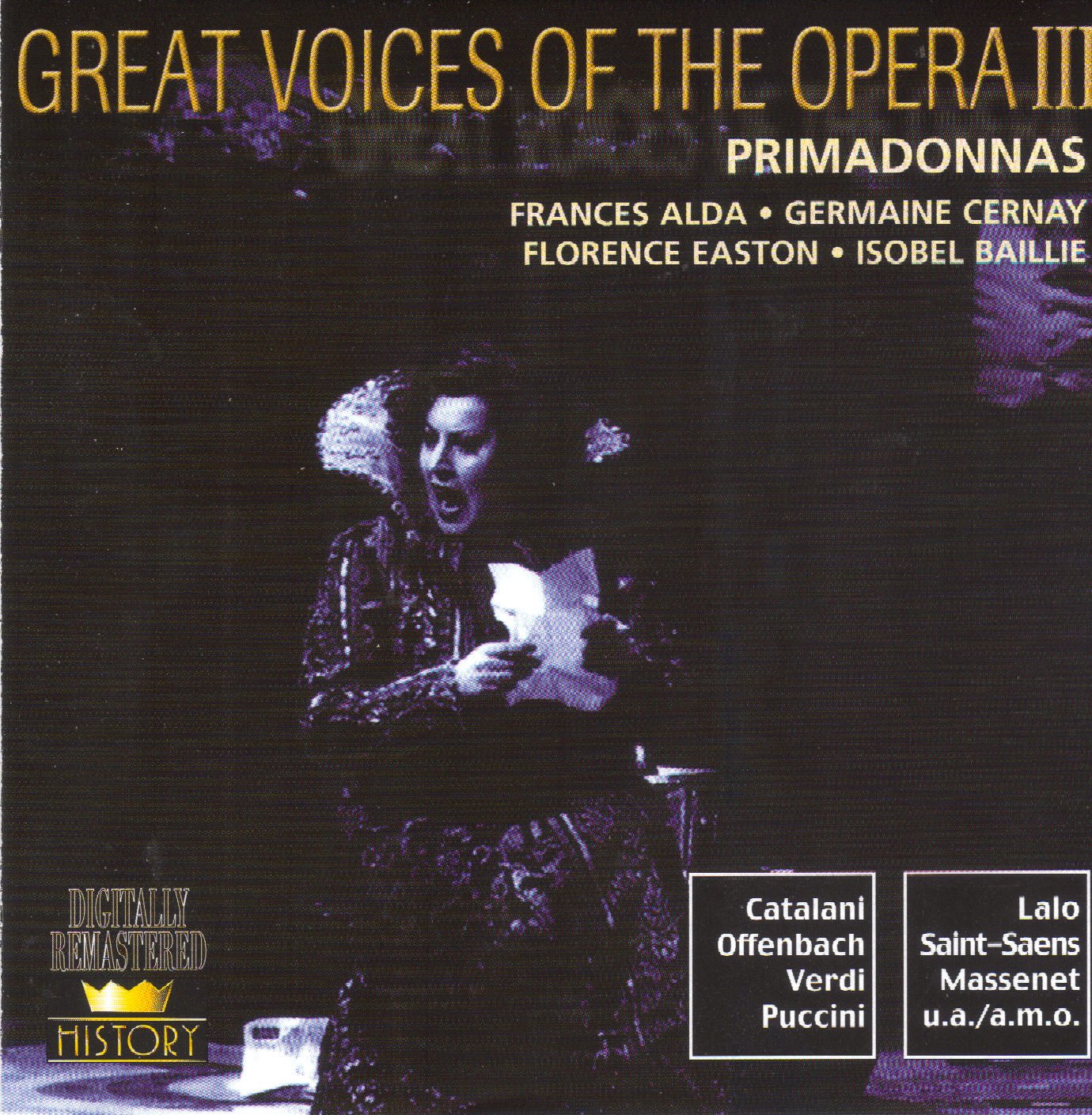 Great Voices Of The Opera III - Primadonnas Music