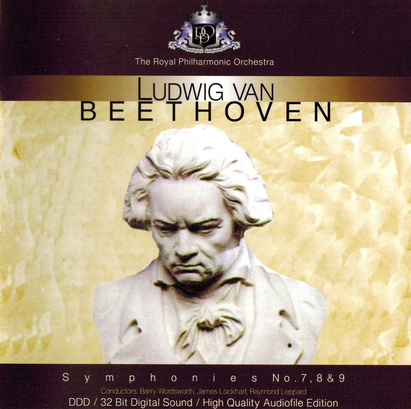 Symphonies No. 7, 8 & 9 Ludwig van Beethoven and The Royal Philharmonic Orchestra Music