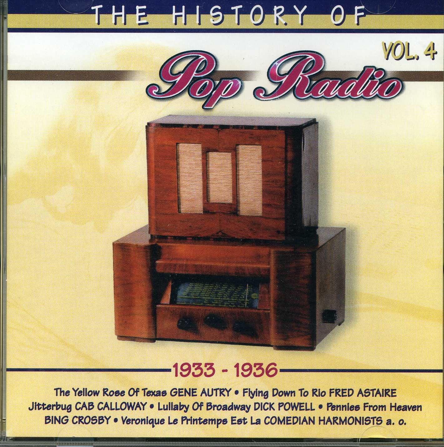 The History of Pop Radio Vol. 4: 1933-1936 Jazz