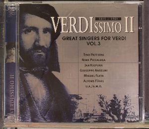 Various Artists - VERDIssimo II Great Singers For Verdi Vol.3 Music