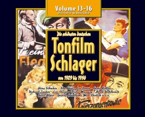 Tonfilm Schlager 1929-1953 Vol.13-16 German Schlager & Volksmusik