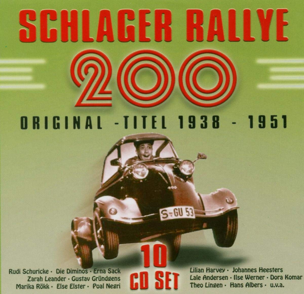 Schlager Ralley 200: Original-Titel 1938 - 1951 Pop