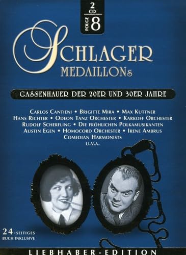 Schlagermedaillons 8-Gassenhauer der 20er und 30er Other music genres