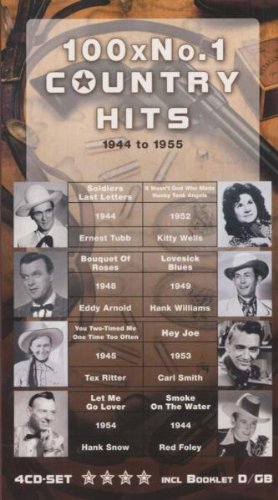 100 x No. 1 Country Hits Country & Folk
