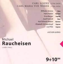 Product Image: Michael Raucheisen 9 + 10/66