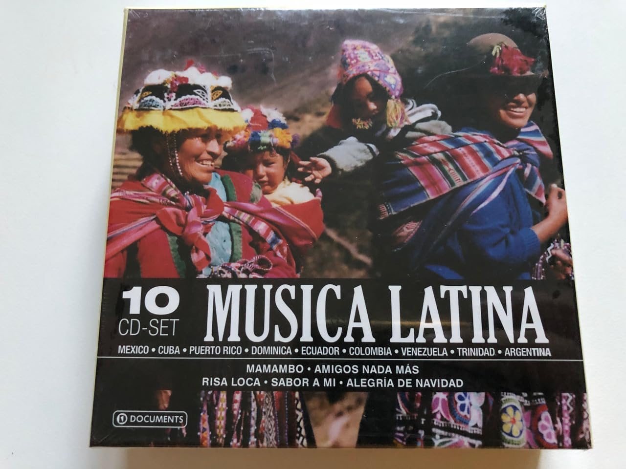 Musica Latina - 10 CD Wallet Box Pop