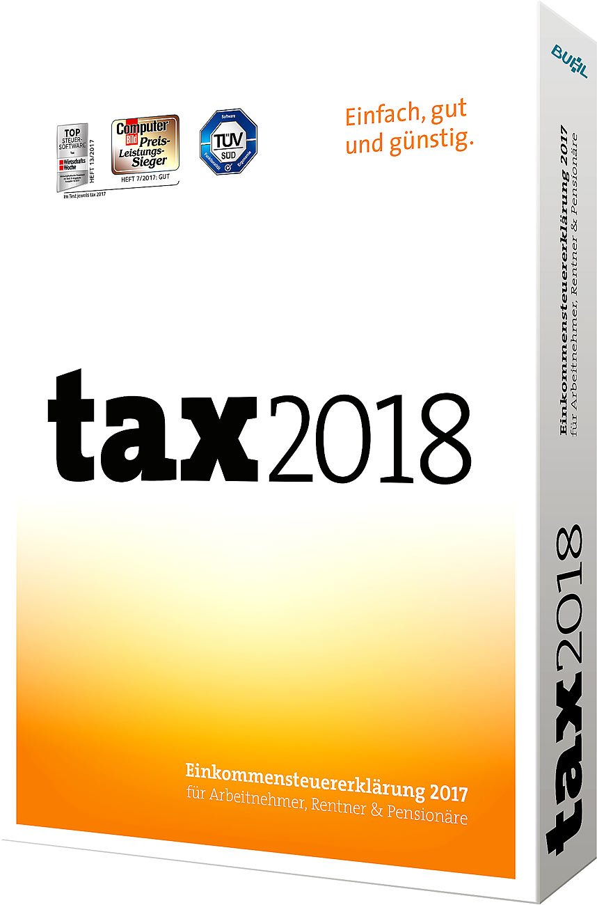 BUHL tax 2018 (für das Steuerjahr 2017) Taxes & Bookkeeping
