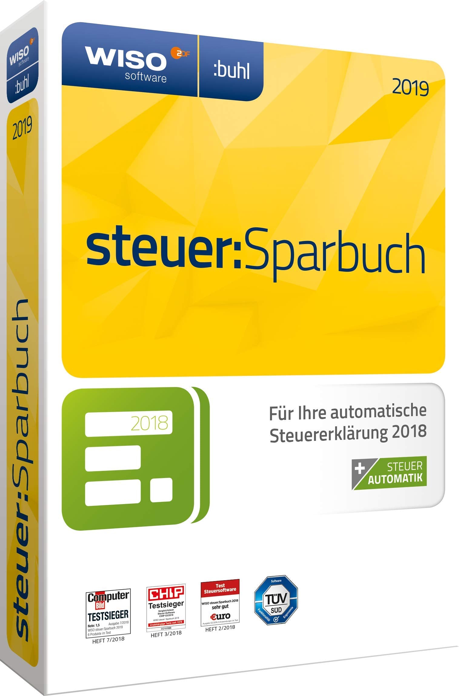WISO steuer:Sparbuch 2019 Taxes & Bookkeeping
