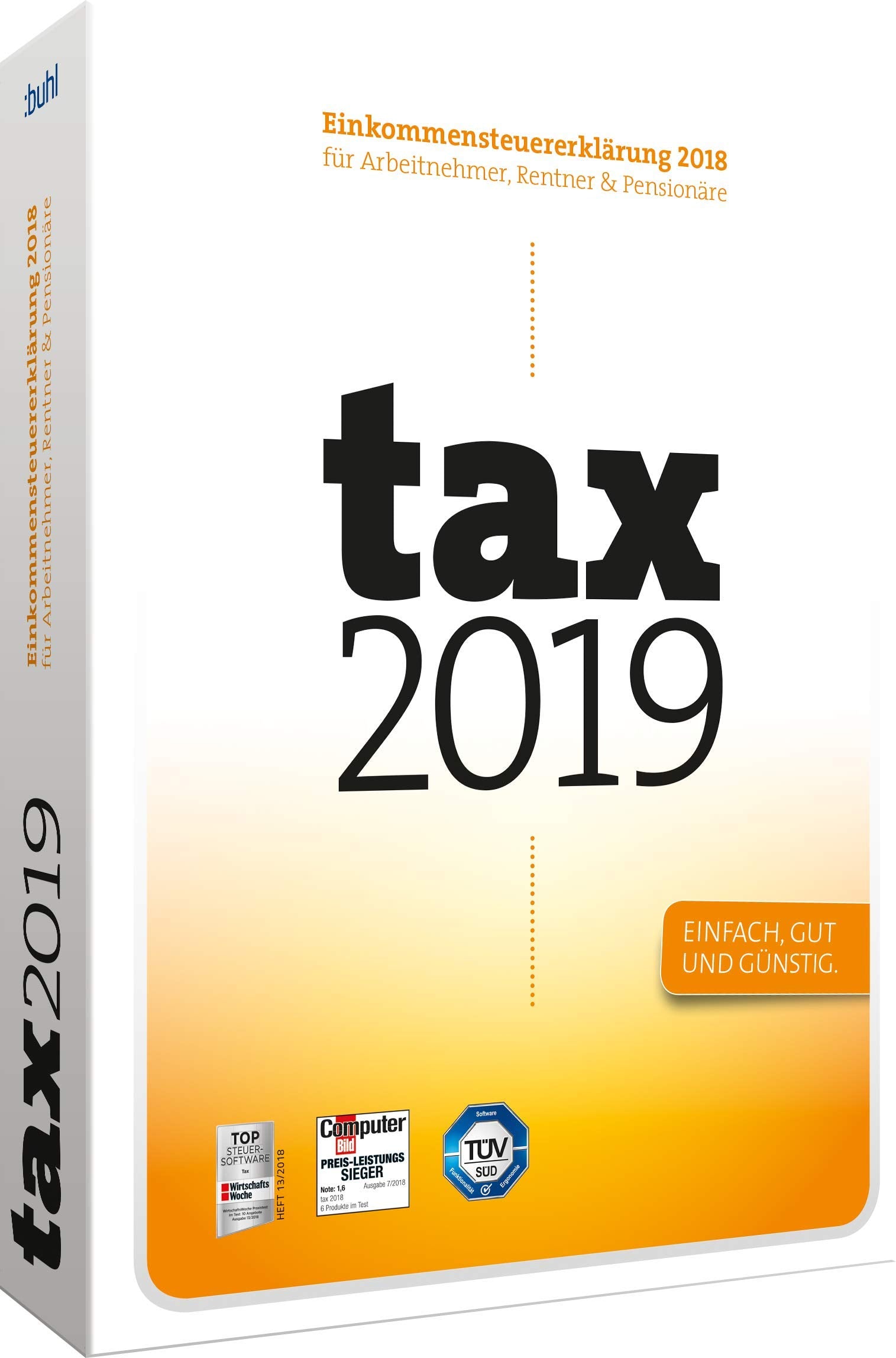 tax 2019 (für Steuerjahr 2018) Taxes & Bookkeeping