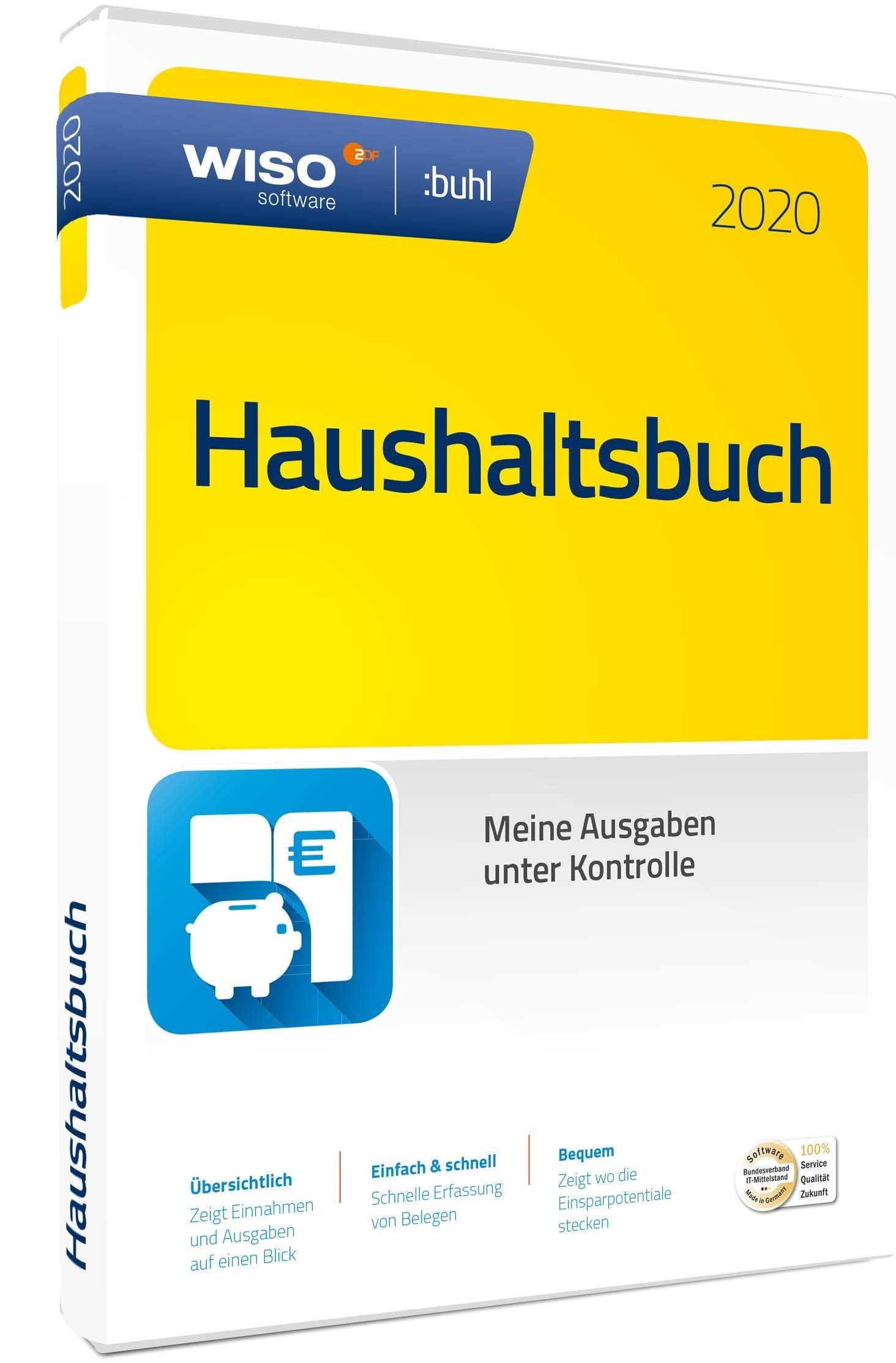 WISO Haushaltsbuch 2020. CDR Taxes & Bookkeeping