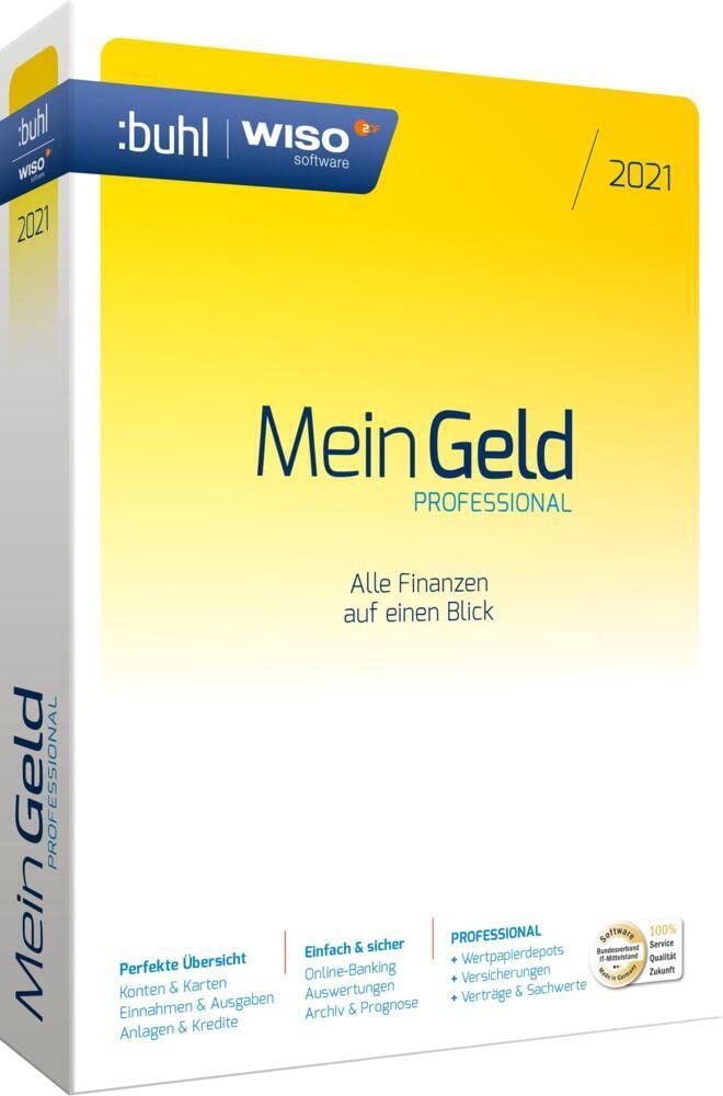 Product Image: WISO Mein Geld Professional 2021. CDR