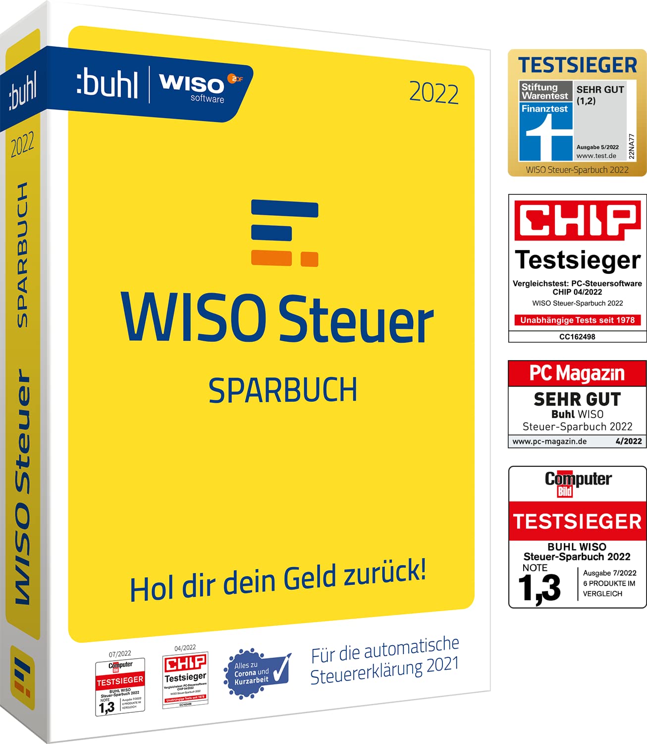 Product Image: WISO Steuer-Sparbuch 2022