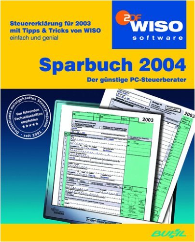 WISO Sparbuch 2004 Taxes & Bookkeeping