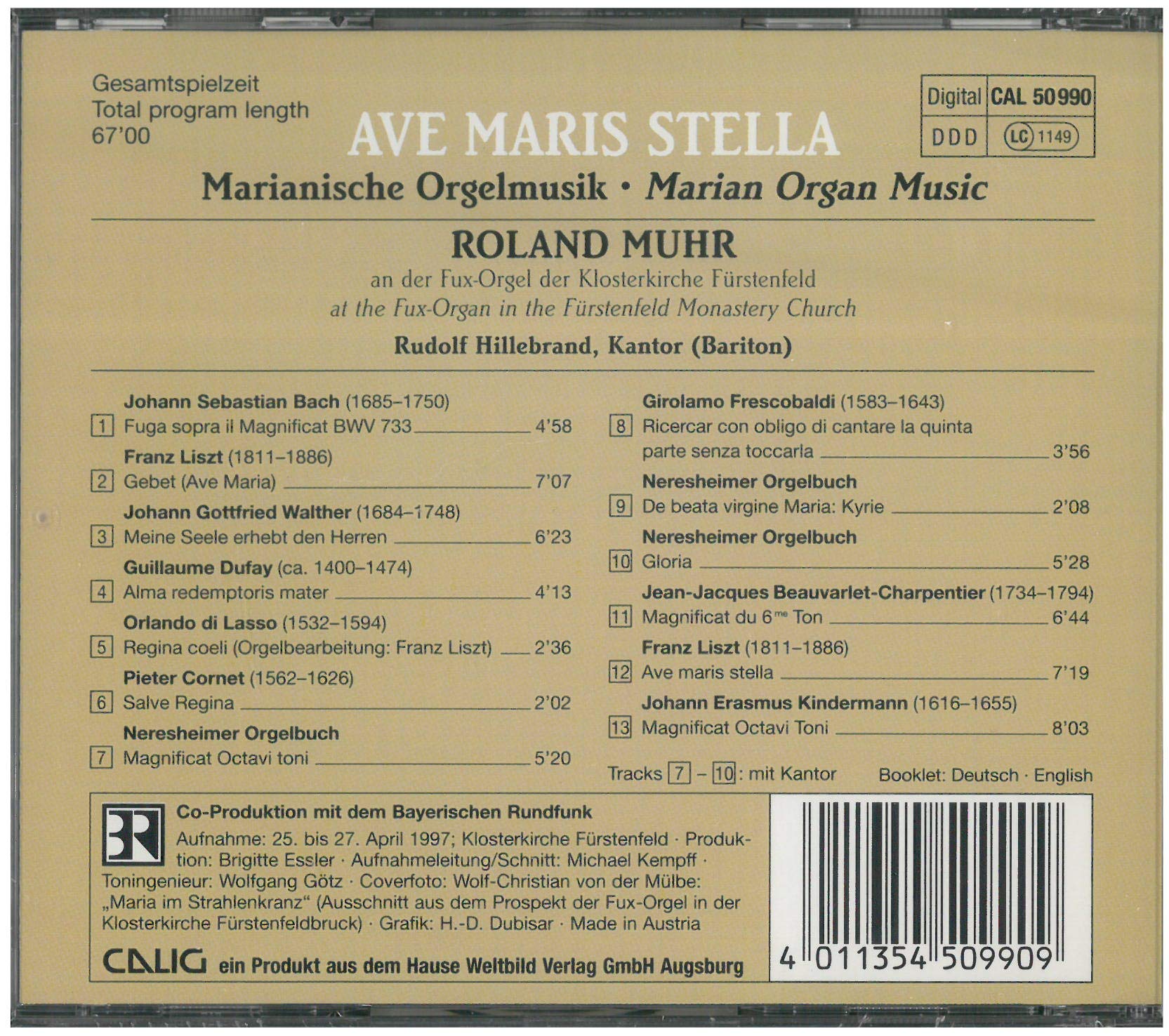 Ave maris stella (Marianische Orgelmusik) Classical