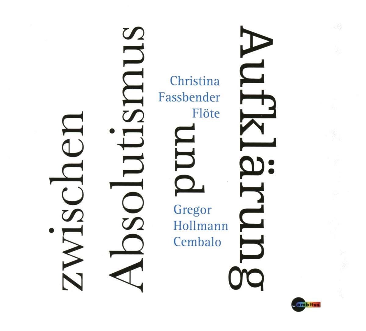 Zwischen Absolutismus und Aufklärung cd