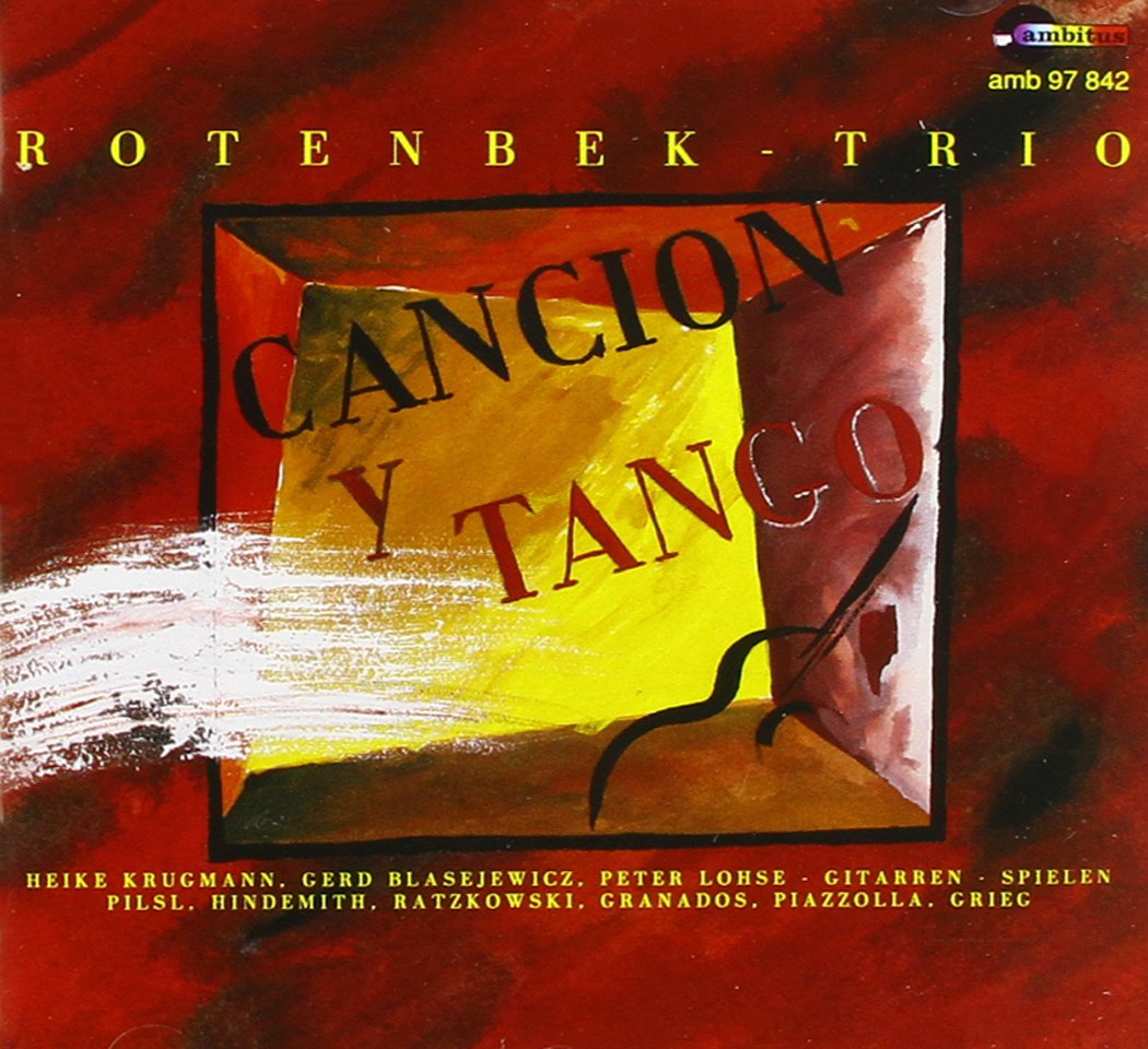 Cancion Y Tango Gitarrentrio Classical