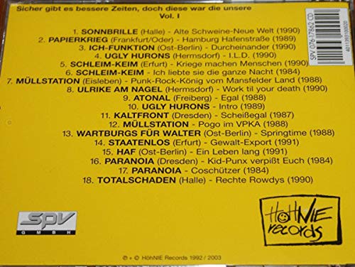 Sicher Gibt Es Bessere Zeiten Vol.1 Alternative & Indie