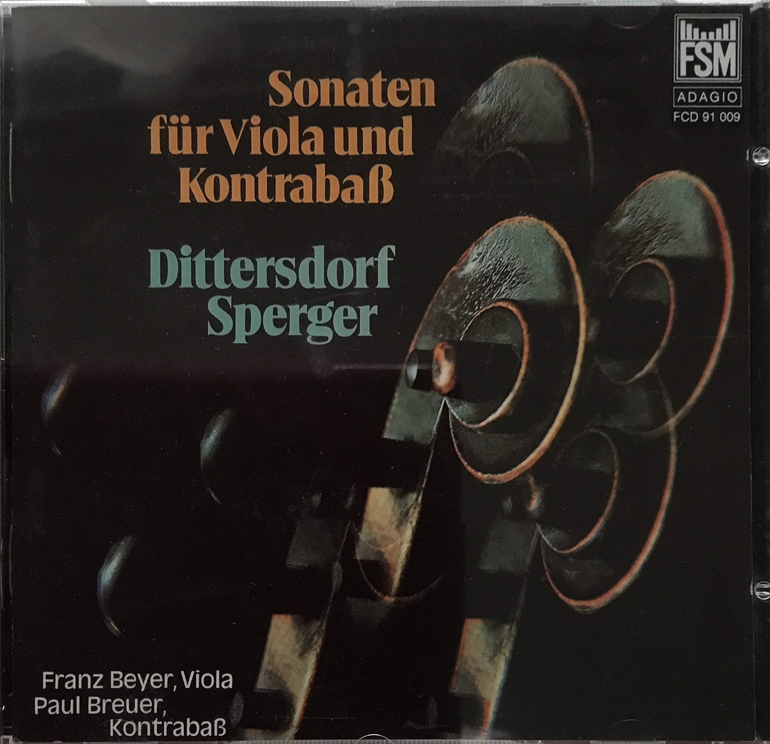 Sonaten F.Viola+Kontrabass Classical