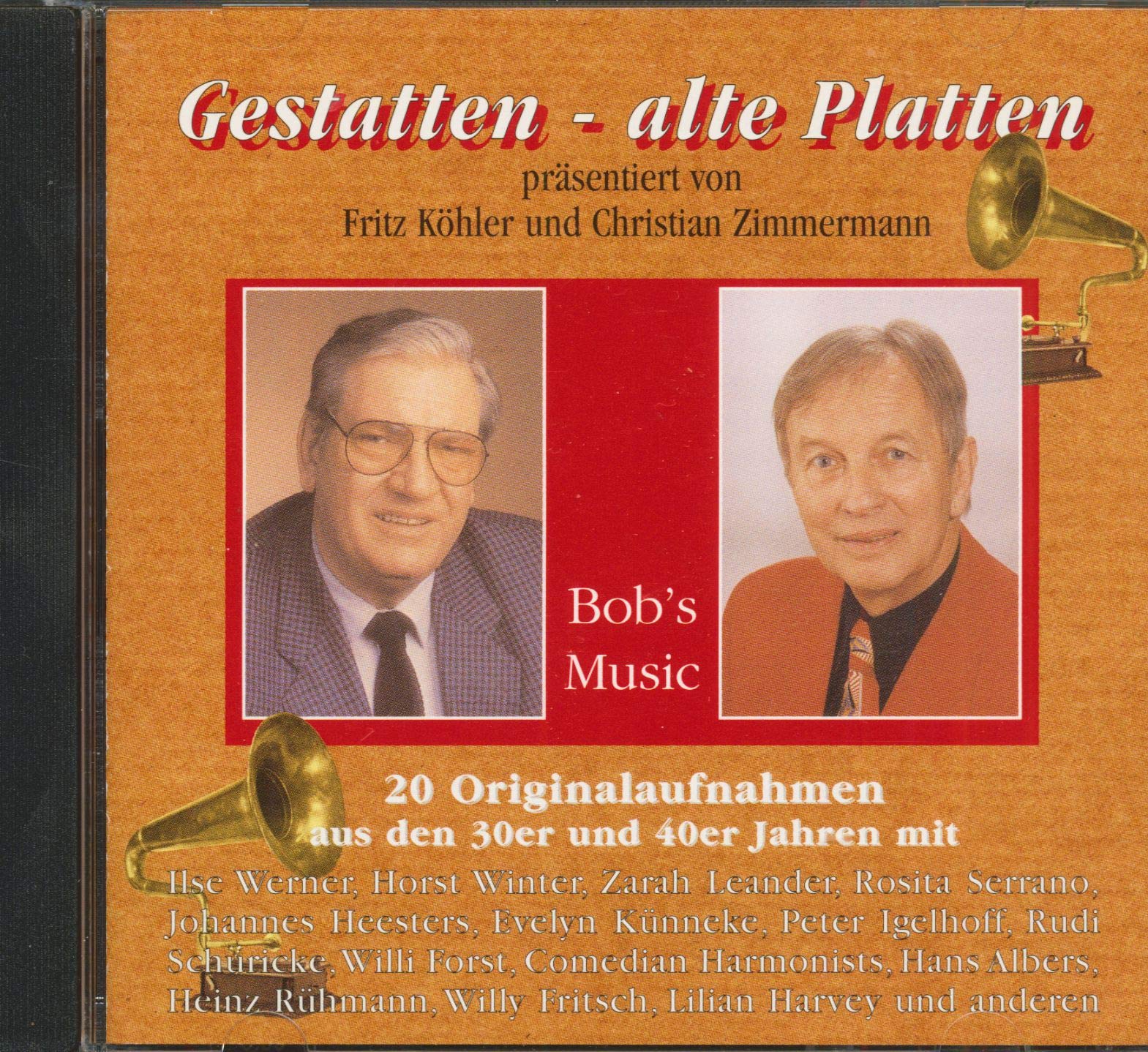 Gestatten - Alte Platten - 20 Originalaufnahmen aus den 30er und 40er Jahren Jazz