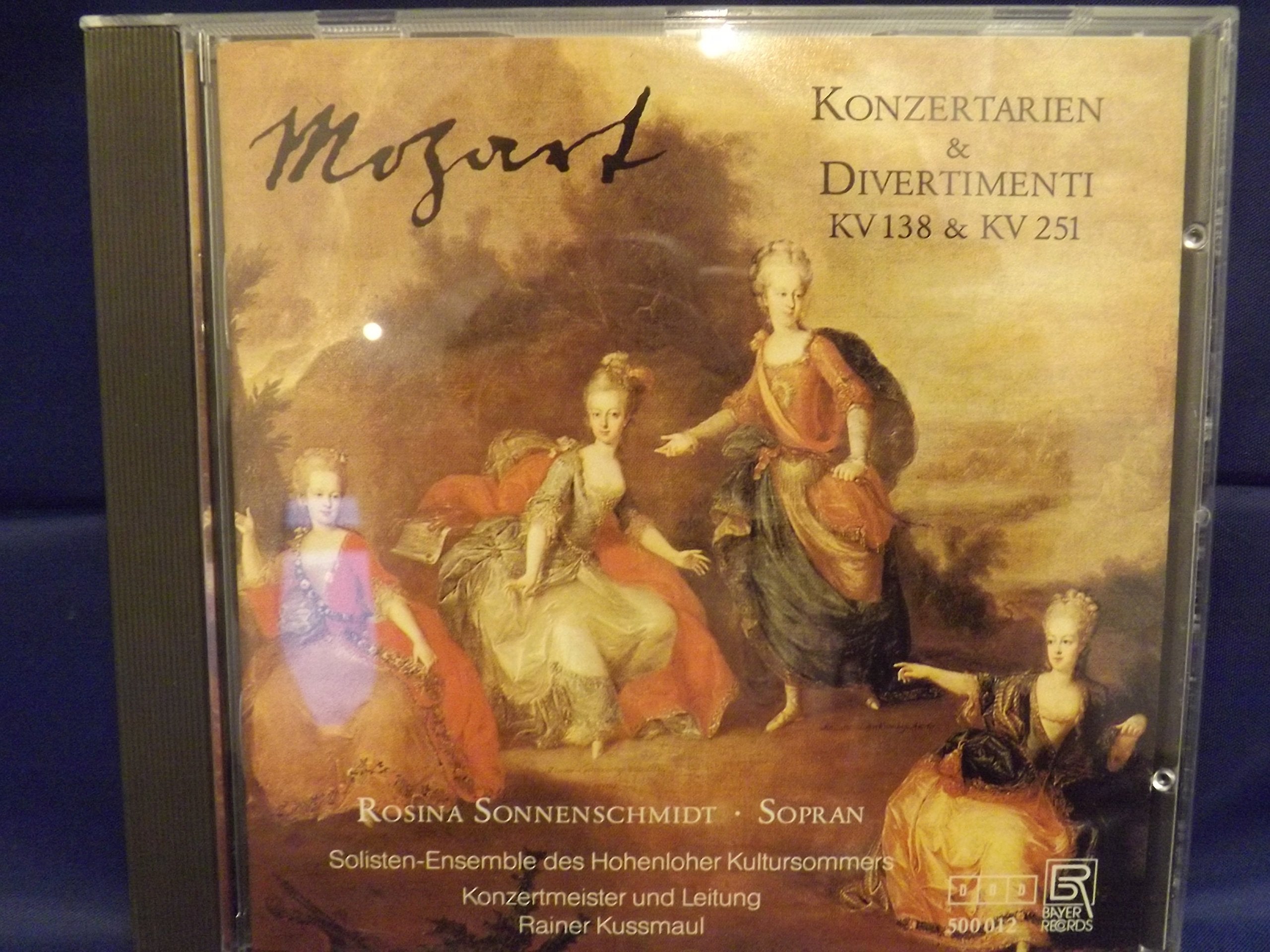 Konzertarien Und Divertimenti KV 138 & 251) Classical