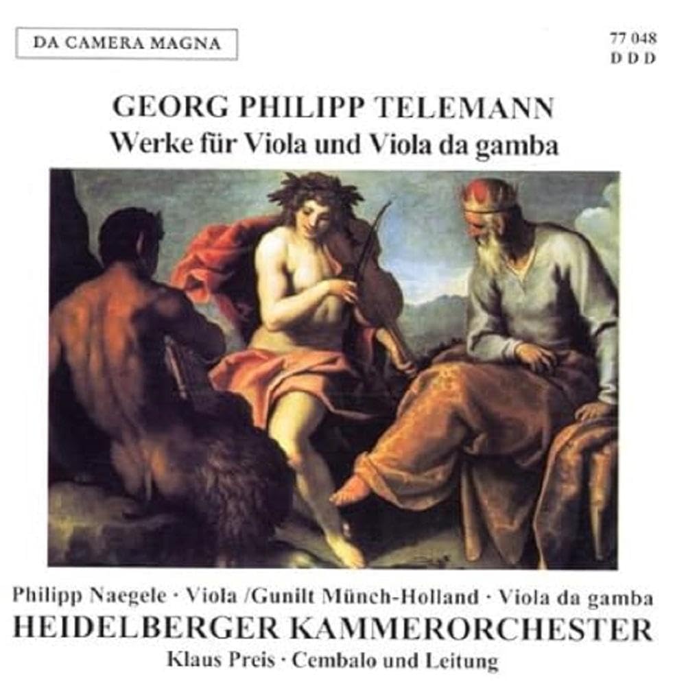 Werke Für Viola & Viola Da Gamba Classical