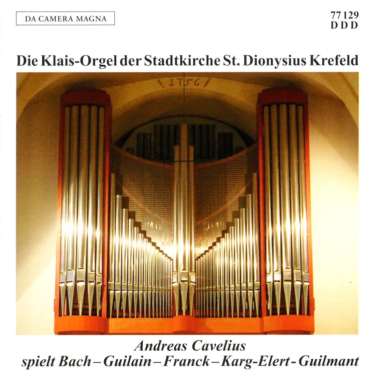 Die Klais-Orgel der Stadtkirche St.Dionysius in Krefeld Classical