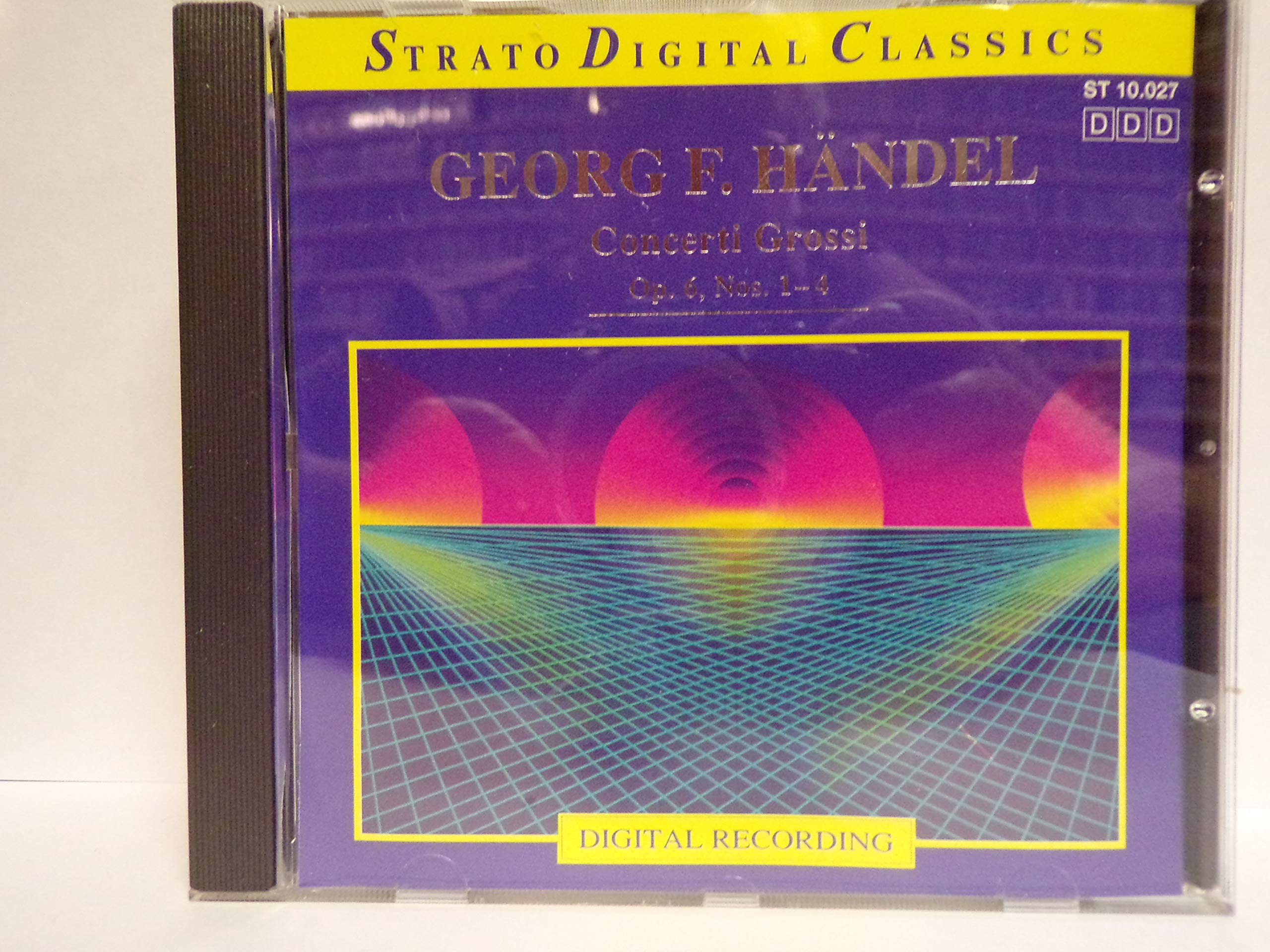 Concerti Grossi Op.6 Nos- 1-4 Georg F. Haendel Music