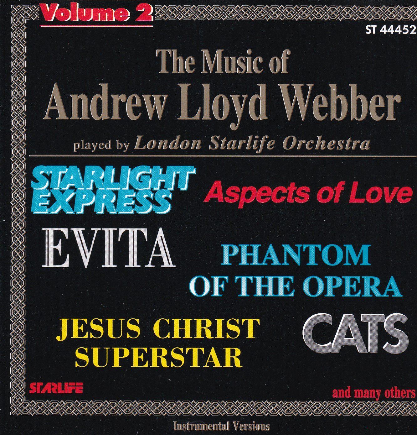 Product Image: The Music Of Andrew Lloyd Webber - Volume 2