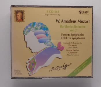 Mozart: Berühmte Sinfonien Vol. 2 - Jubiläums Edition 1791-1991 . Music