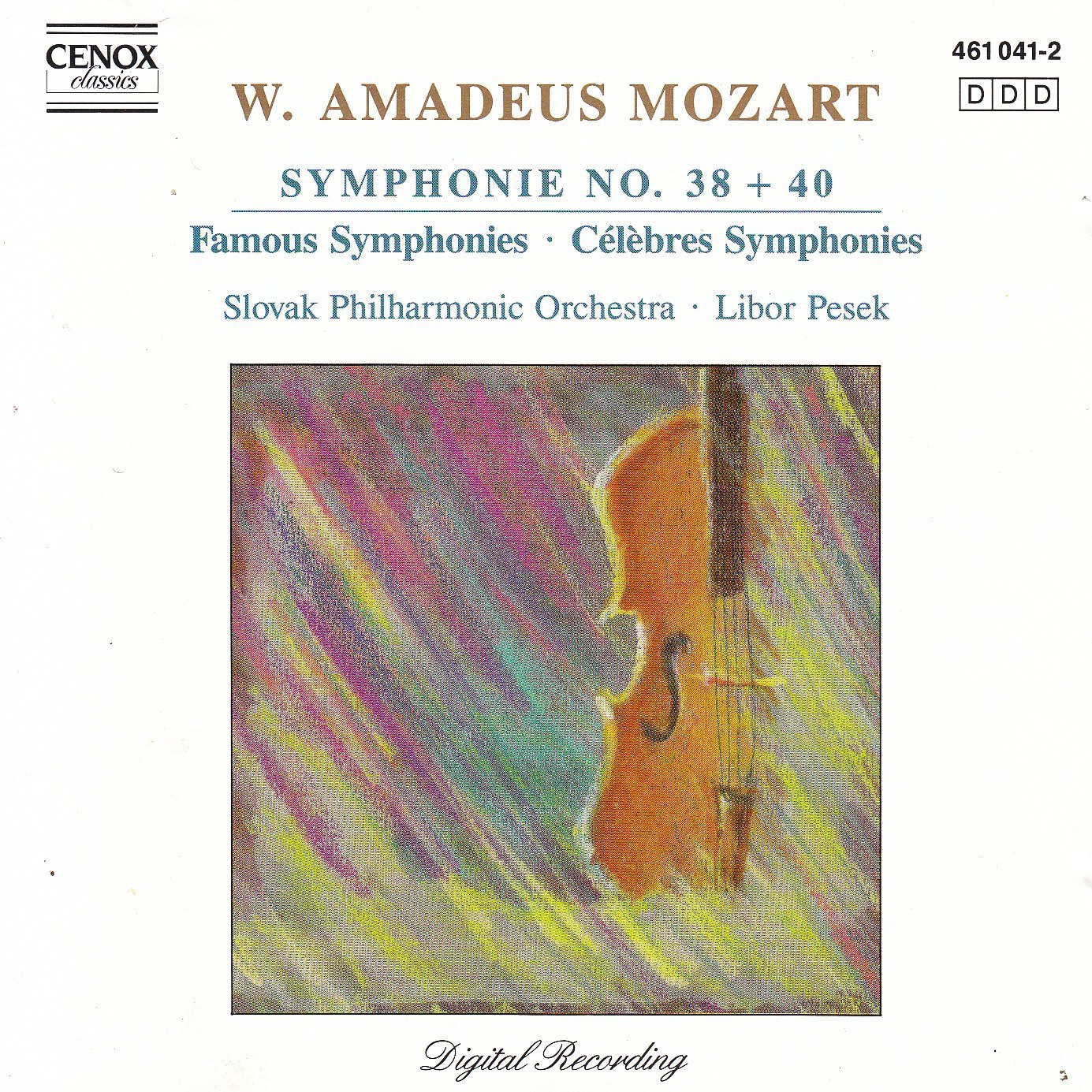 Symphonie No. 38 + 40 Music