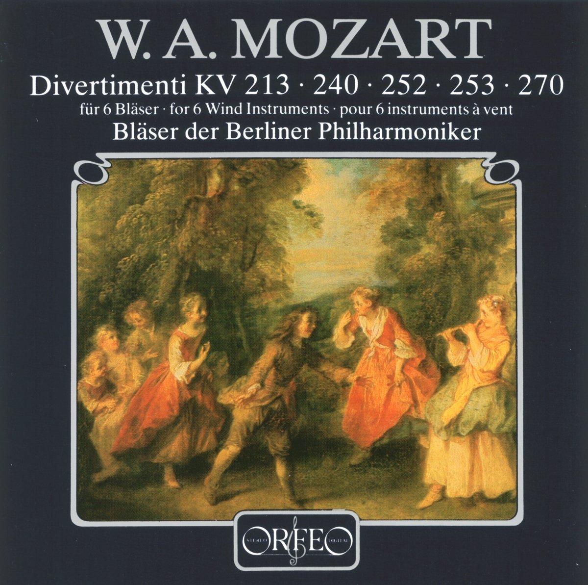 Divertimenti für 6 Bläser Classical