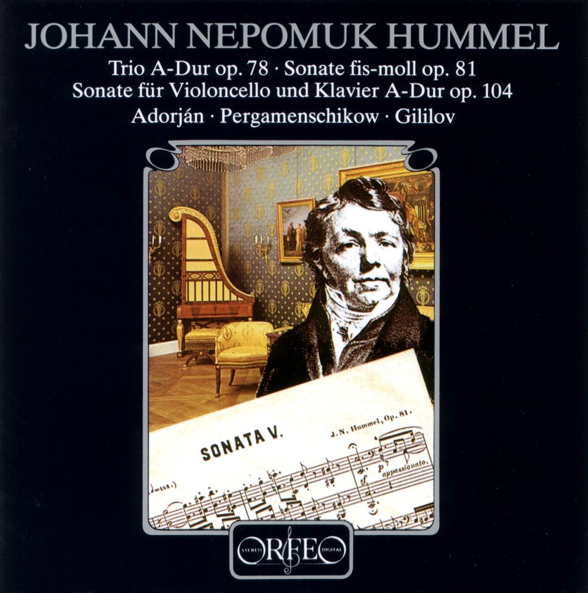 Trio op.78/Celloson.A-Dur/Klaviersonate fis-moll Classical