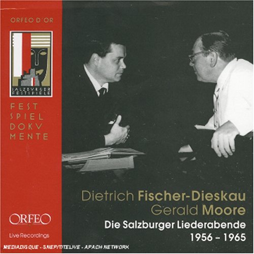 Die Salzburger Liederabende (1956-1965) cd