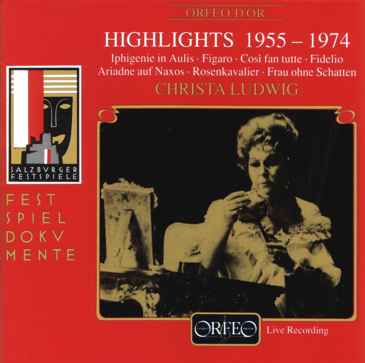 Highlights 1955-74 Figaro/Ariadne/Fidelio/+ Music
