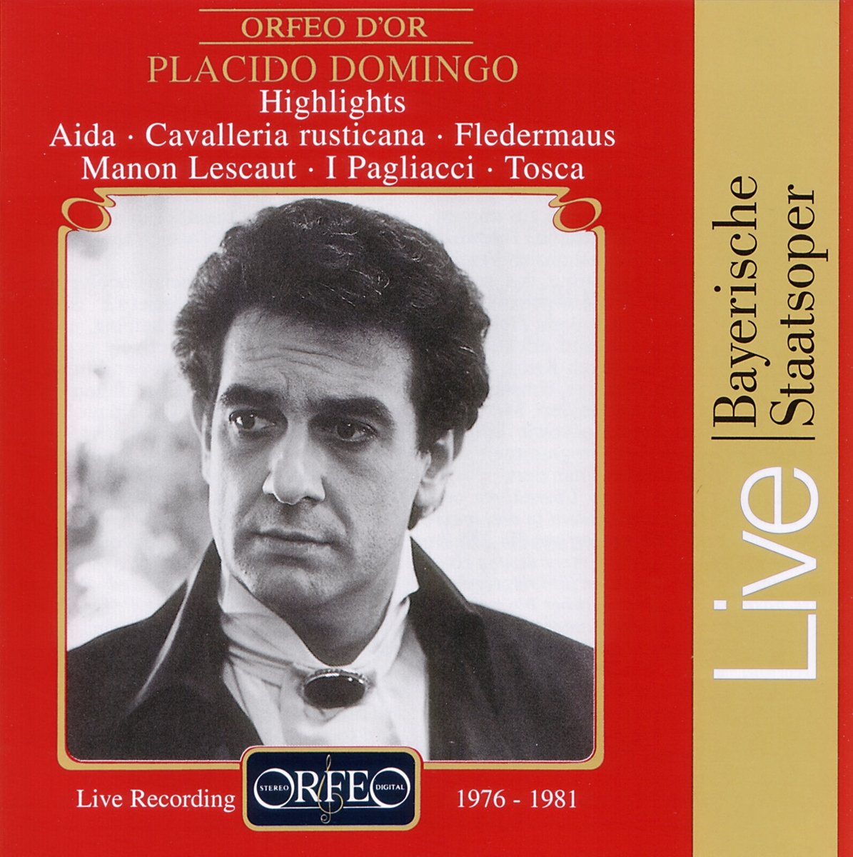 Domingo, Placido Live (Highlights Fledermaus, Aida, Tosca, Manon Lescaut) Classical