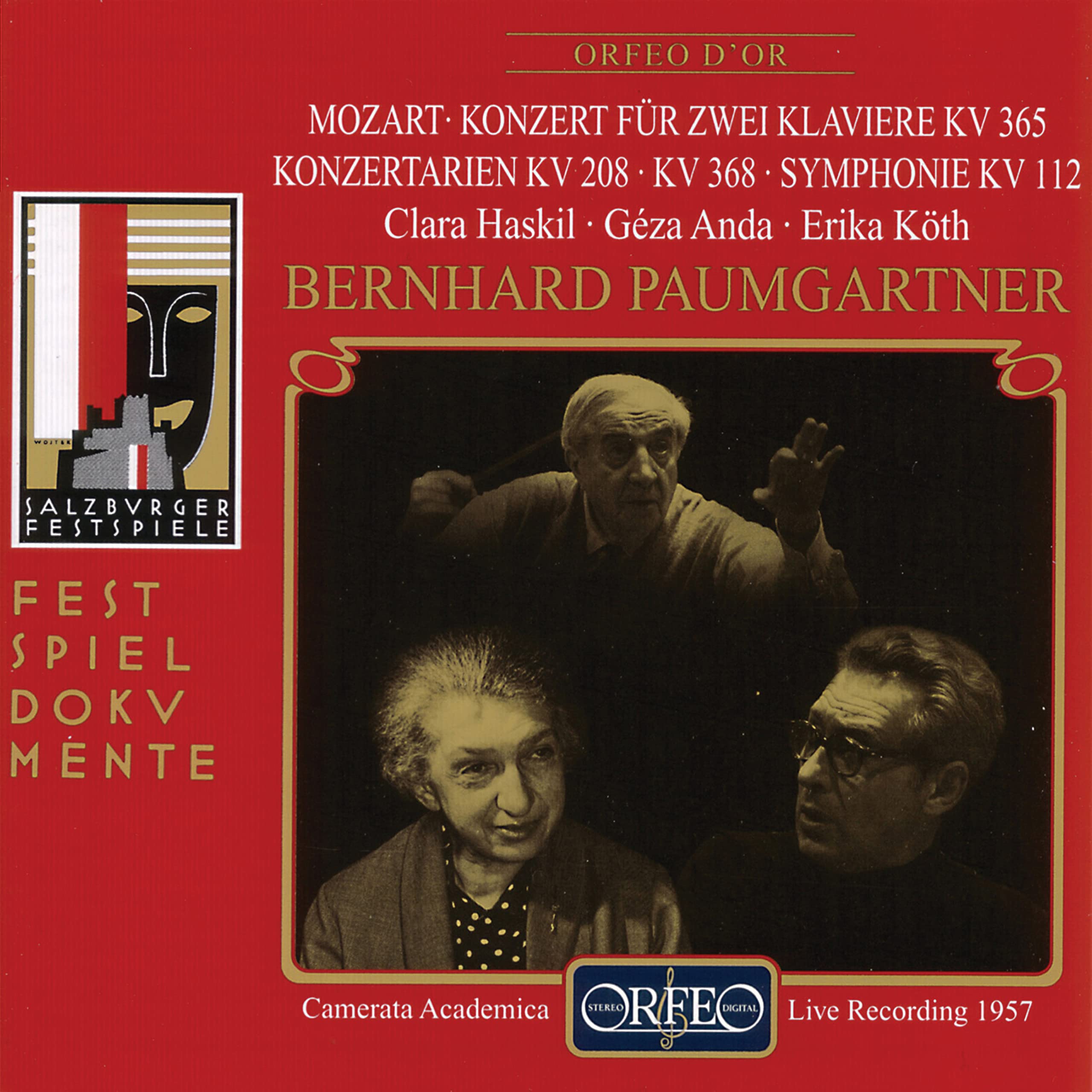 Doppelkonzert KV 365/Arien/Sinfonie KV 112/+ Classical