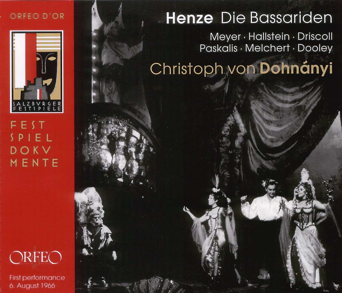Die Bassariden-Uraufführung Salzburg 1966 (Ga) Classical