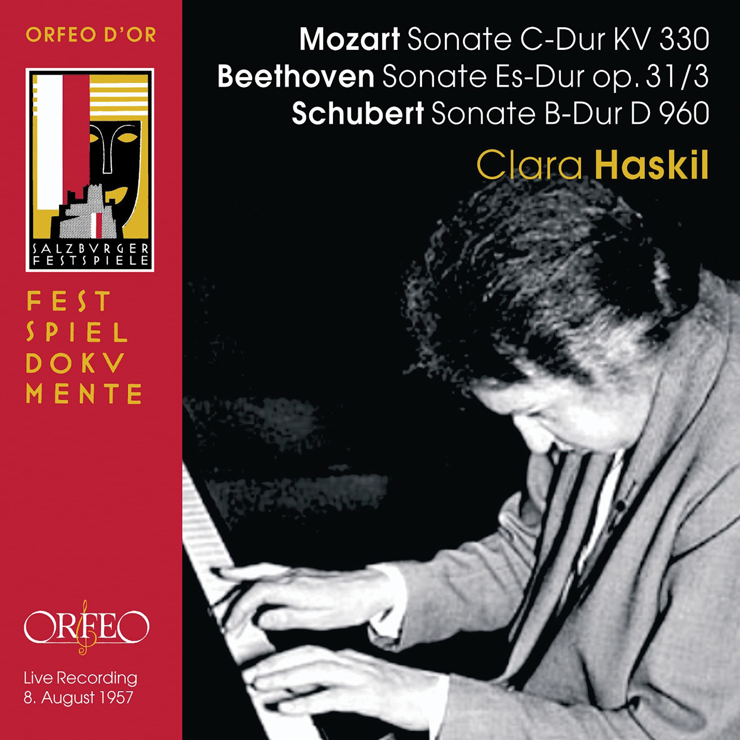 Klaviersonaten KV 330/Op.31,3/d 960 Classical