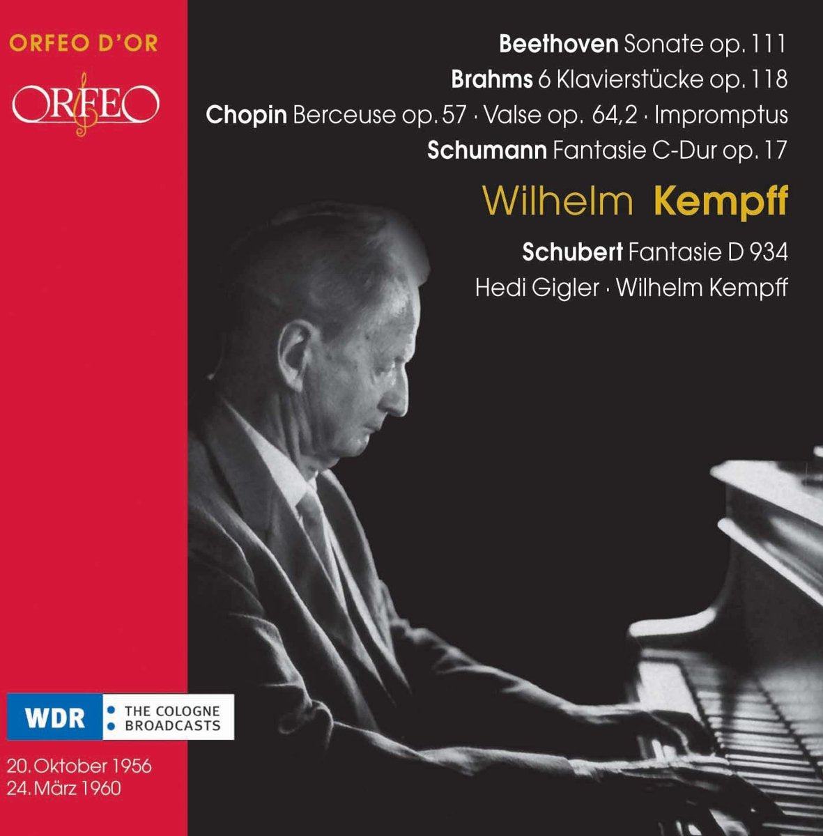 Sonate Op.111/6 Klavierstücke Op.118/Berceuse/+ Classical
