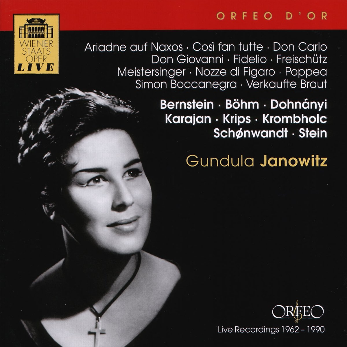 Ariadne auf Naxos / Così fan tutte / Don Carlo / Don Giovanni / Fidelio / Freischütz / Meistersinger / Nozze do Figaro / Poppea / Simon Boccanegra / Verkaufte Braut Classical