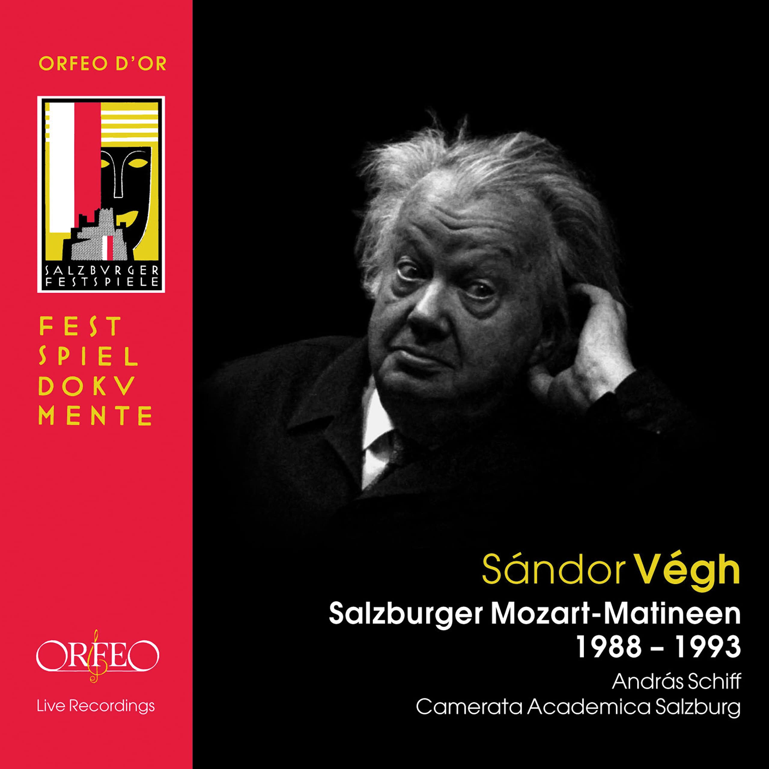Sandor Vegh:Mozart Matineen 1988-1993 Classical