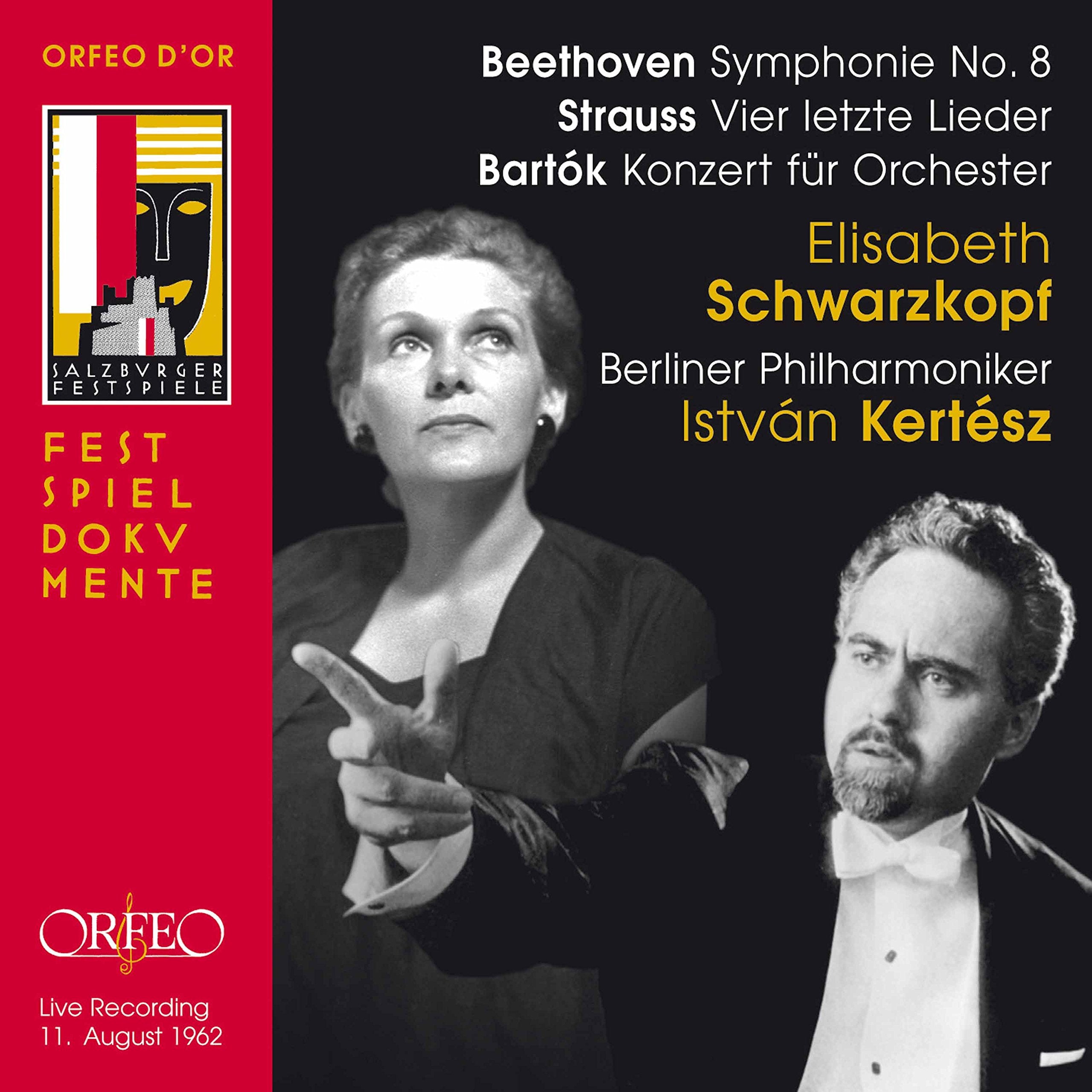 Vier letzte Lieder,Knozert für Orchester,Symphoni cd