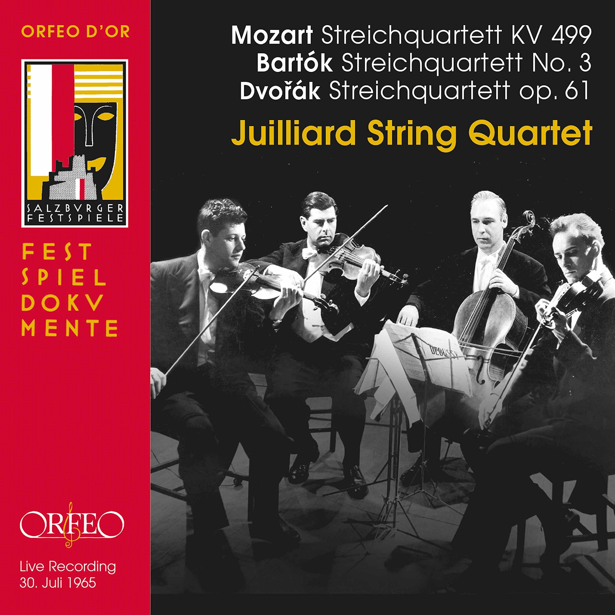 Mozart, Bartok, Dvorák: Streichquartette Classical