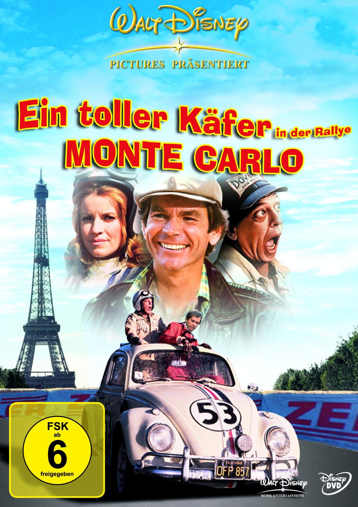 Ein toller Käfer in der Rallye Monte Carlo Films