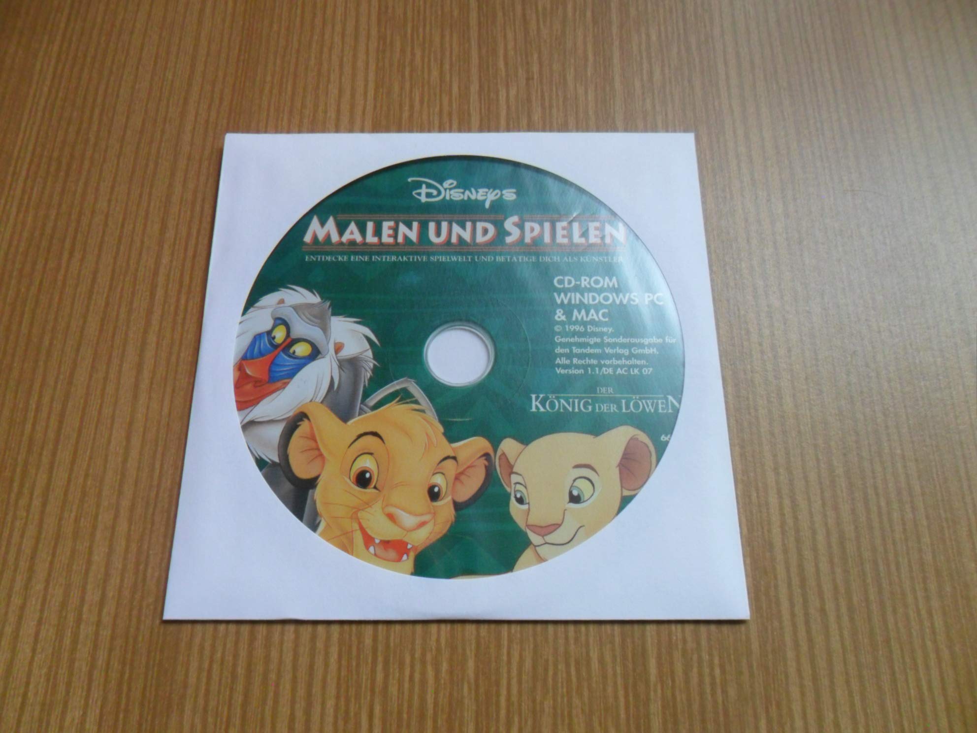 König der Löwen - Malen und Spielen PC
